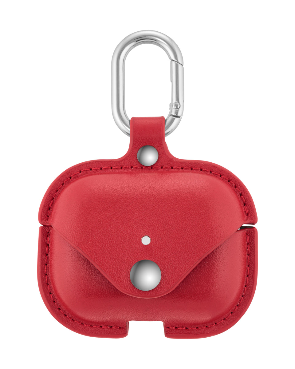 AirPod Leather Case Lizard Red