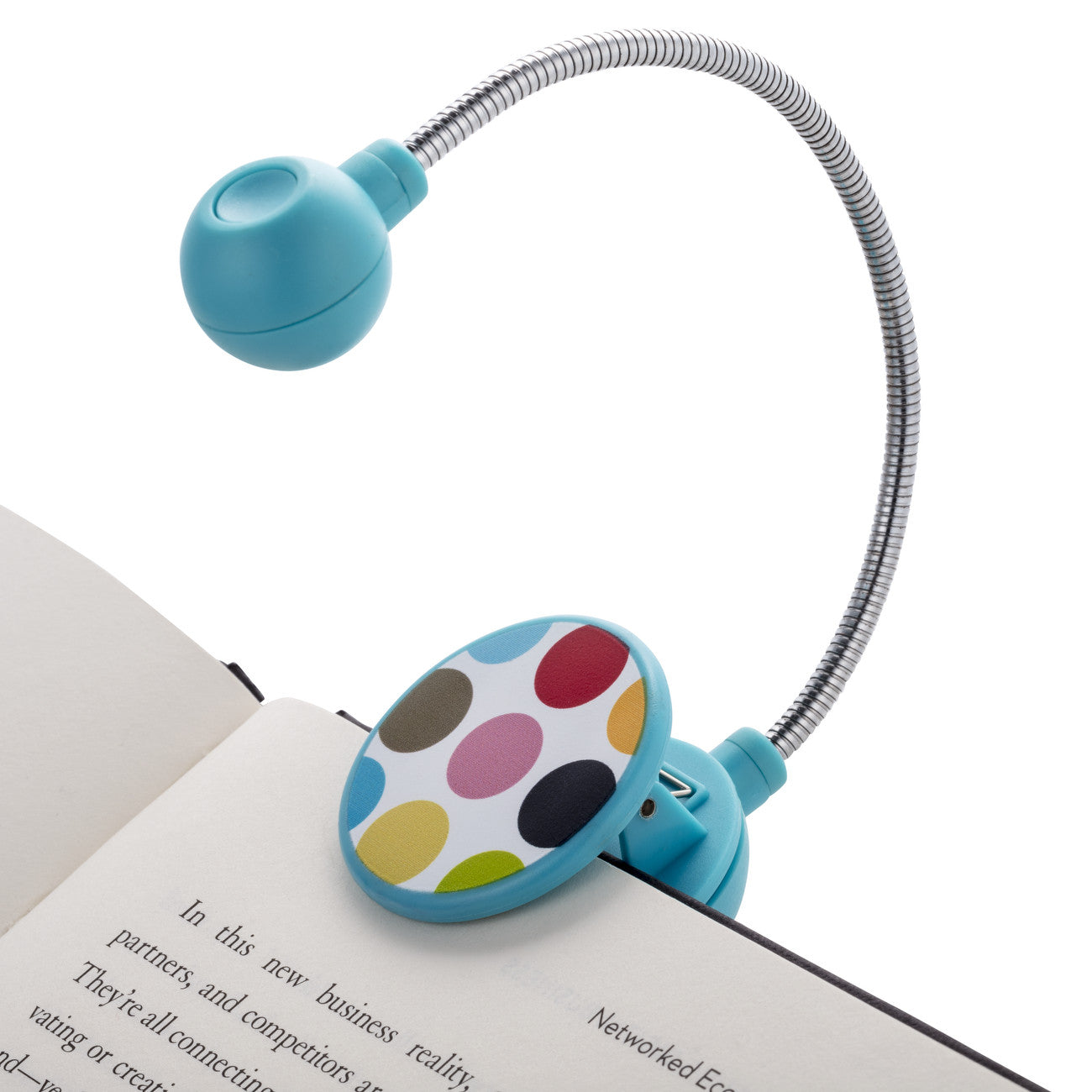 LED Disc Book and Reading Light by French Bull