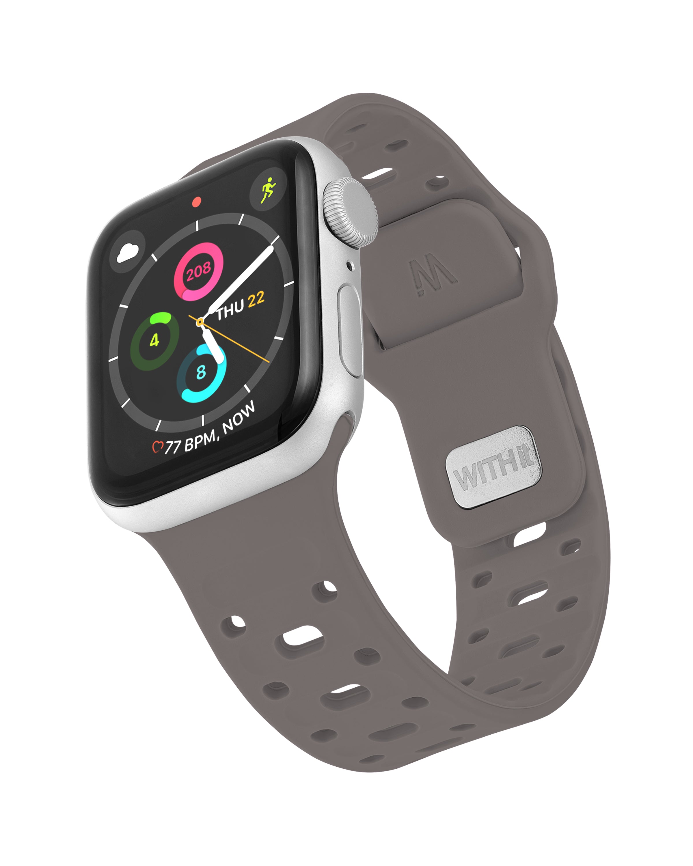 Keeperless Sport Silicone Band for Apple Watch®