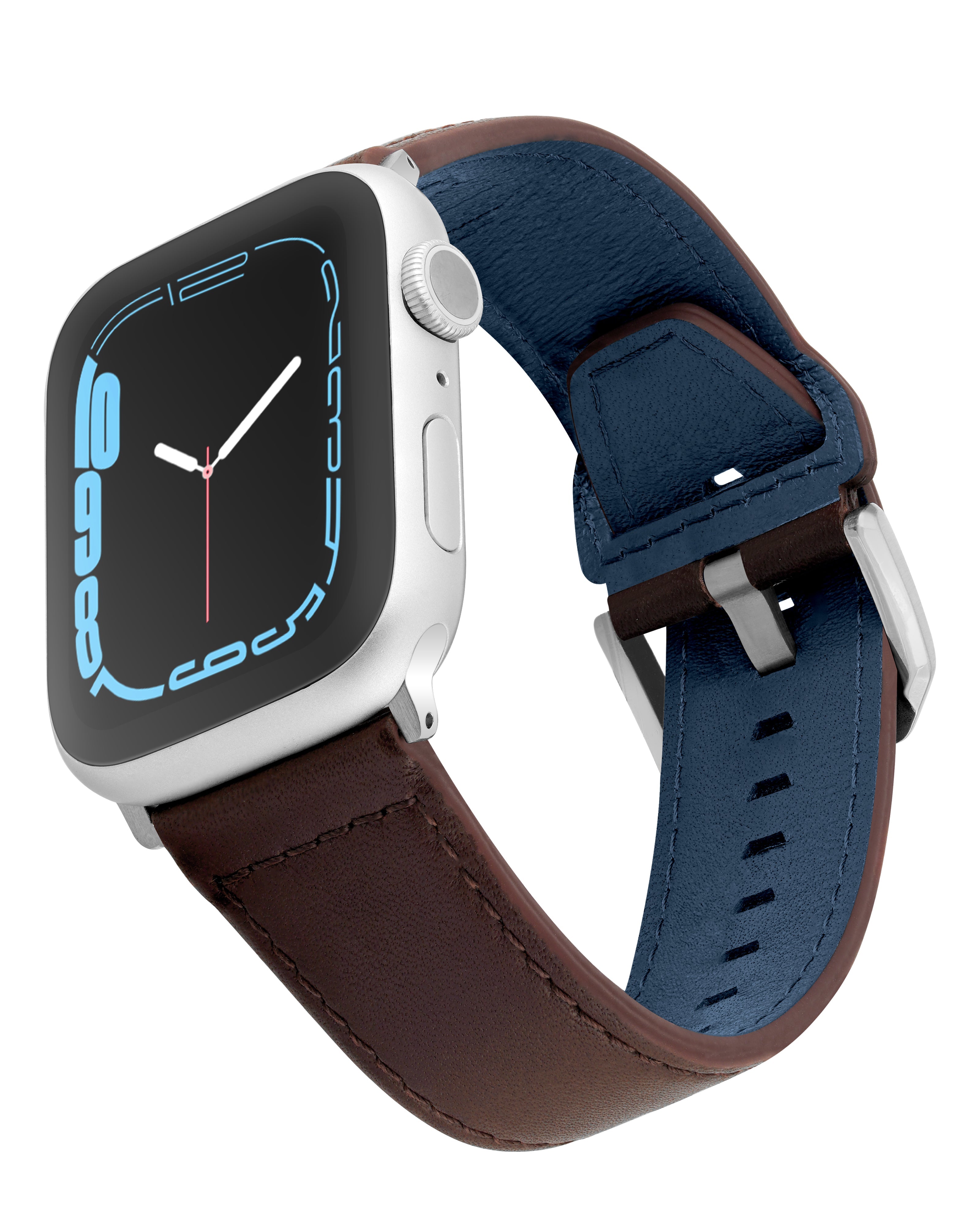 Stitched Leather Keeperless Strap for Apple WatchÂ®