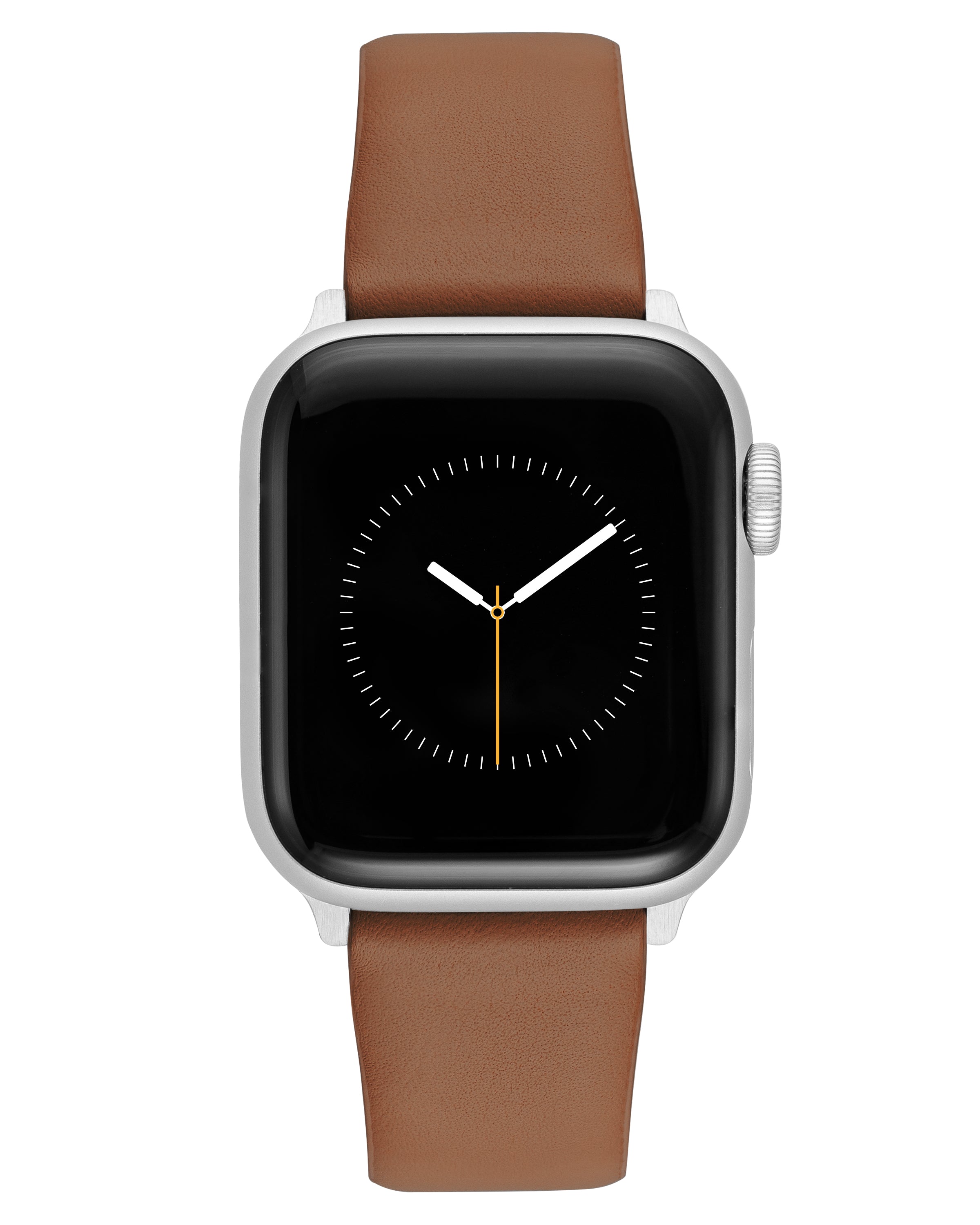 Smooth Leather Keeperless Turned Edge Band for Apple Watch®