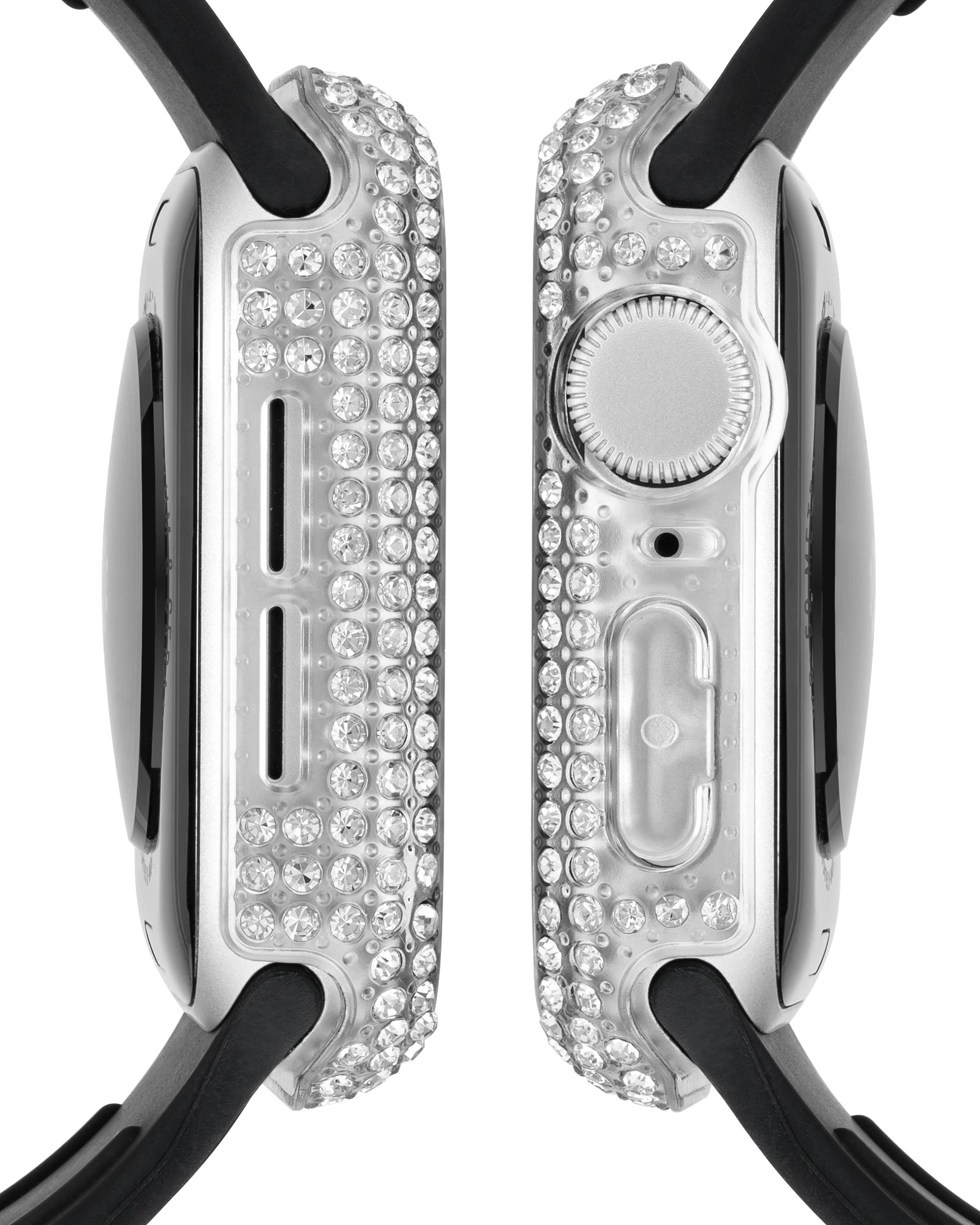 Crystal Protective Case with Glass for Apple Watch®