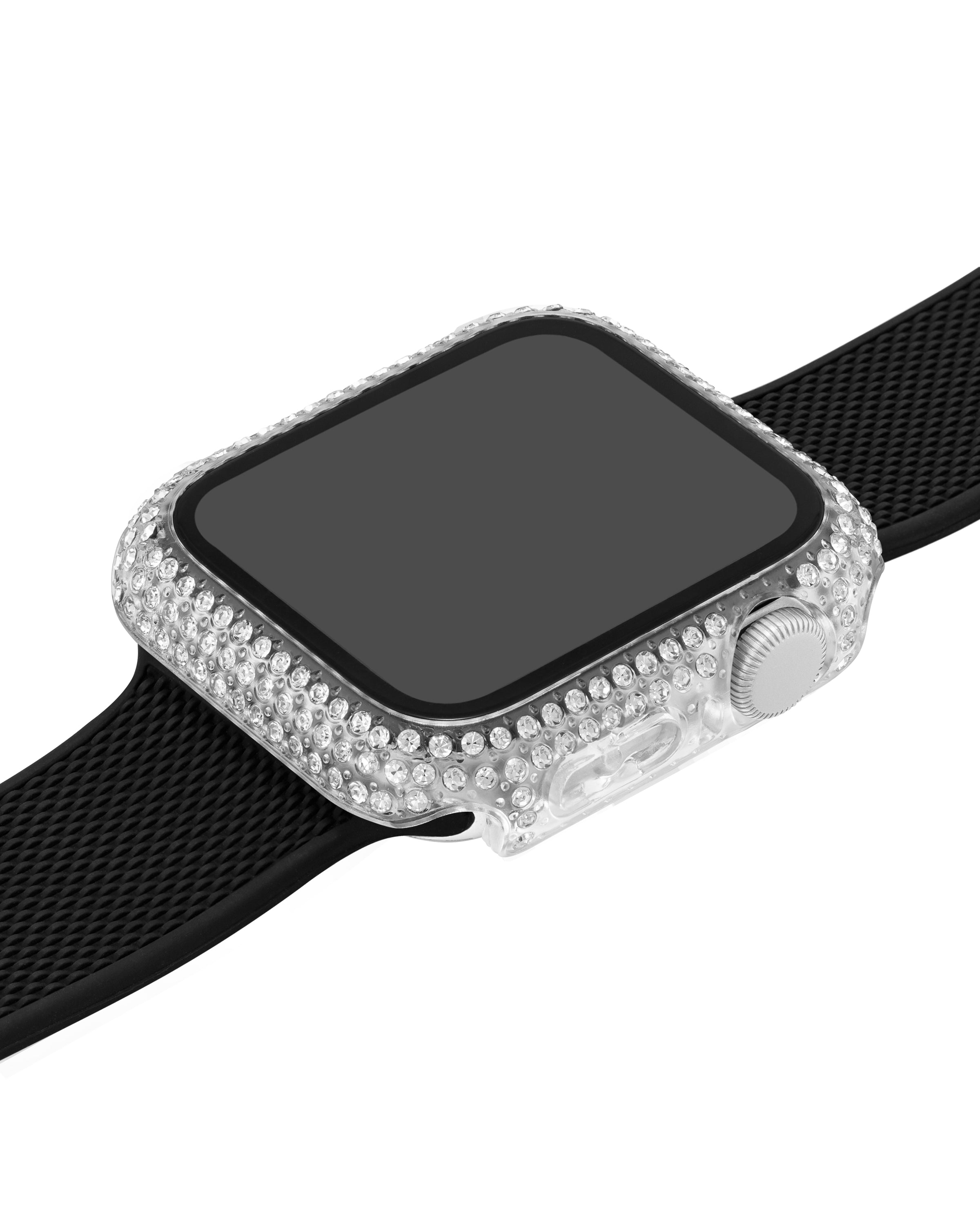 Crystal Protective Case with Glass for Apple Watch®