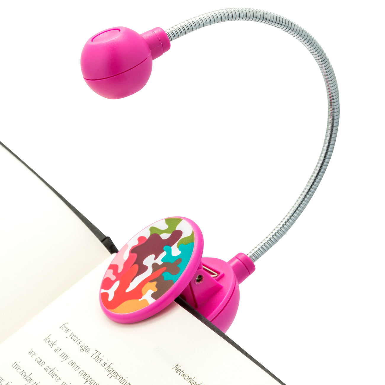 LED Disc Book and Reading Light by French Bull