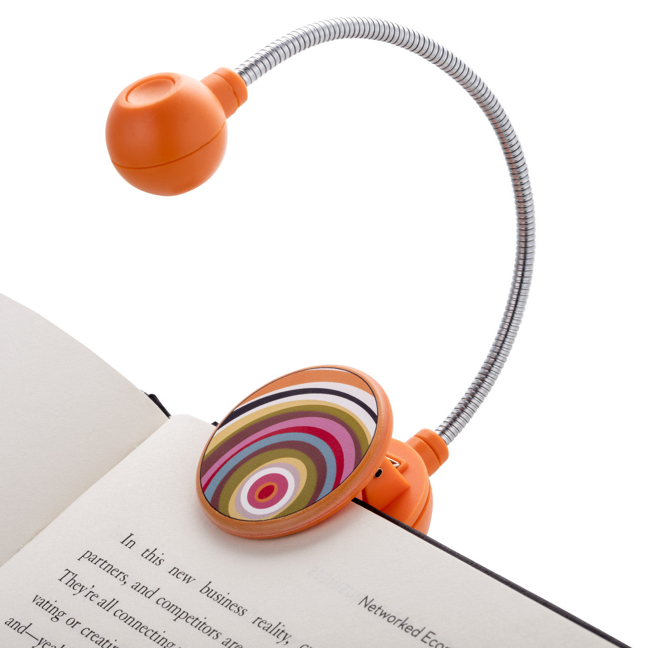 LED Disc Book and Reading Light by French Bull