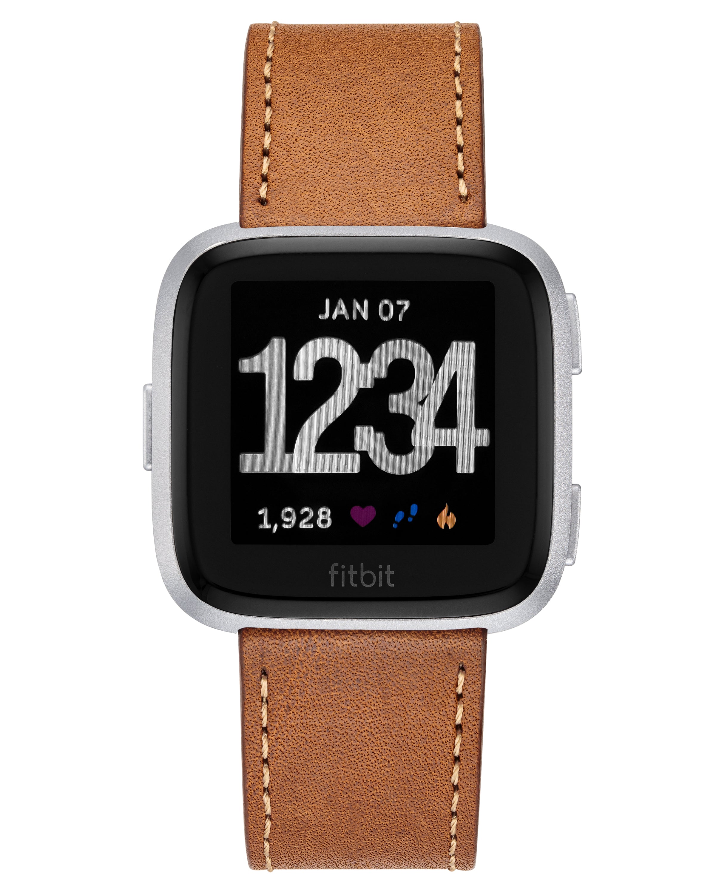 Leather Band for Fitbit Versa